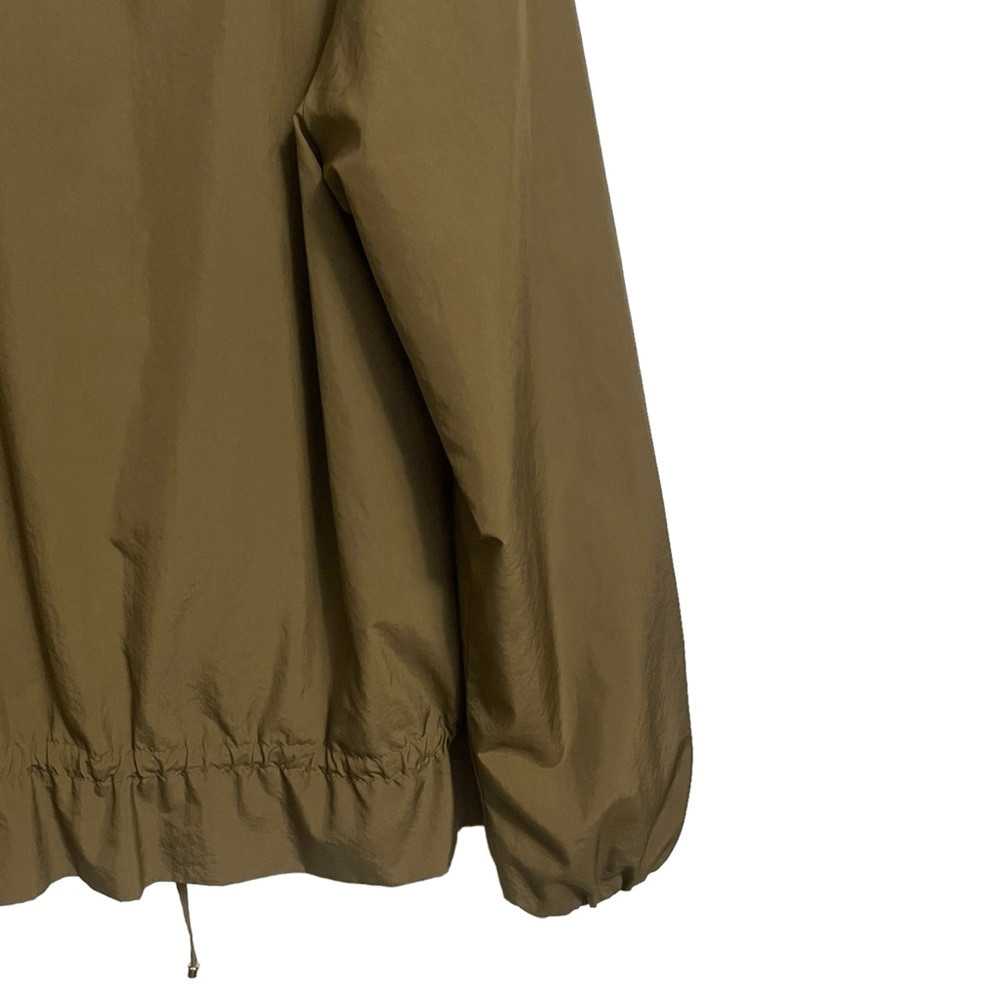 Zara Basic Outerwear Olive Green Lightweight Zip … - image 7