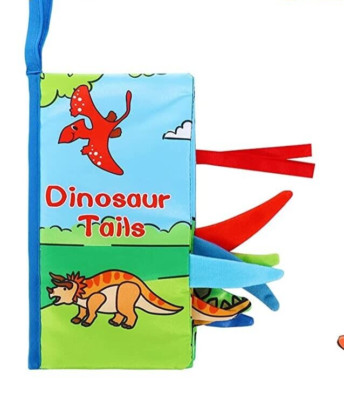 Weiches Buch für Babys 0-24 Monate Stoff Aktivität Stoff Buch Touch and Feel To