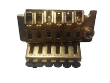 Peavey Locking Tremolo Bridge - Used on Some HP Special Customs ( Gold)