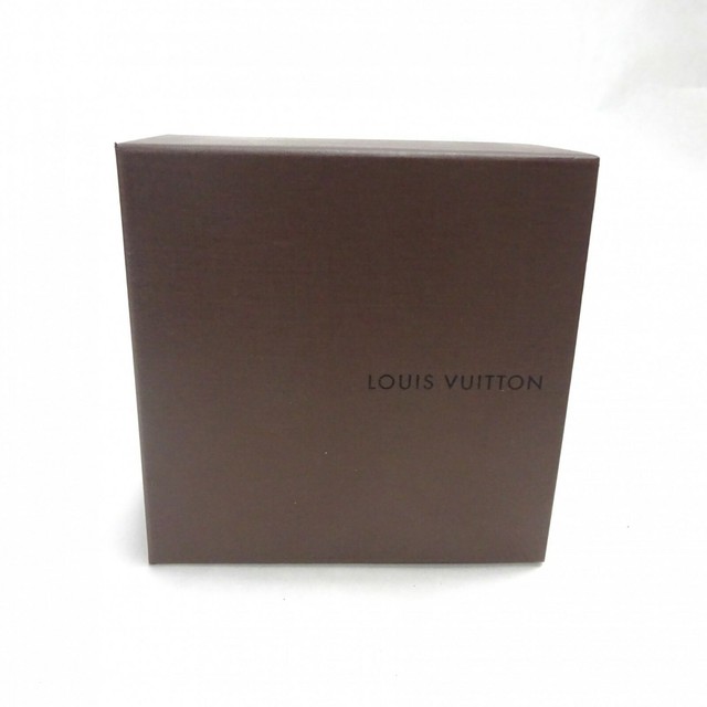 Louis Vuitton Storage Box Small Square Drawer Box Leather Pull Tab Brown | eBay