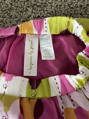 Matilda Jane all the Baubles Ruffled Skirt 4 Flowy Paint By Numbers Boho School - Picture 3 of 7