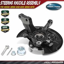 Cojinete de nudillo y buje de dirección delantero derecho para Nissan Versa 2012-2019 Versa Note