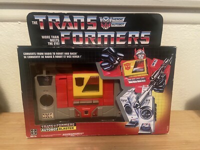 Transformers AUTOBOT BLASTER G1 Reissue Walmart Exclusive Action Figure