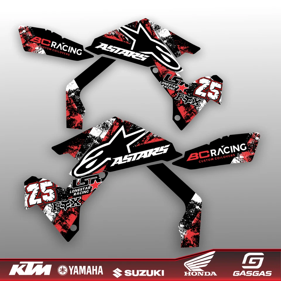 Suzuki LTR 450 ATV Pegatinas Calcomanías Gráficos Kit 2006-2014  Foto 2 de 4