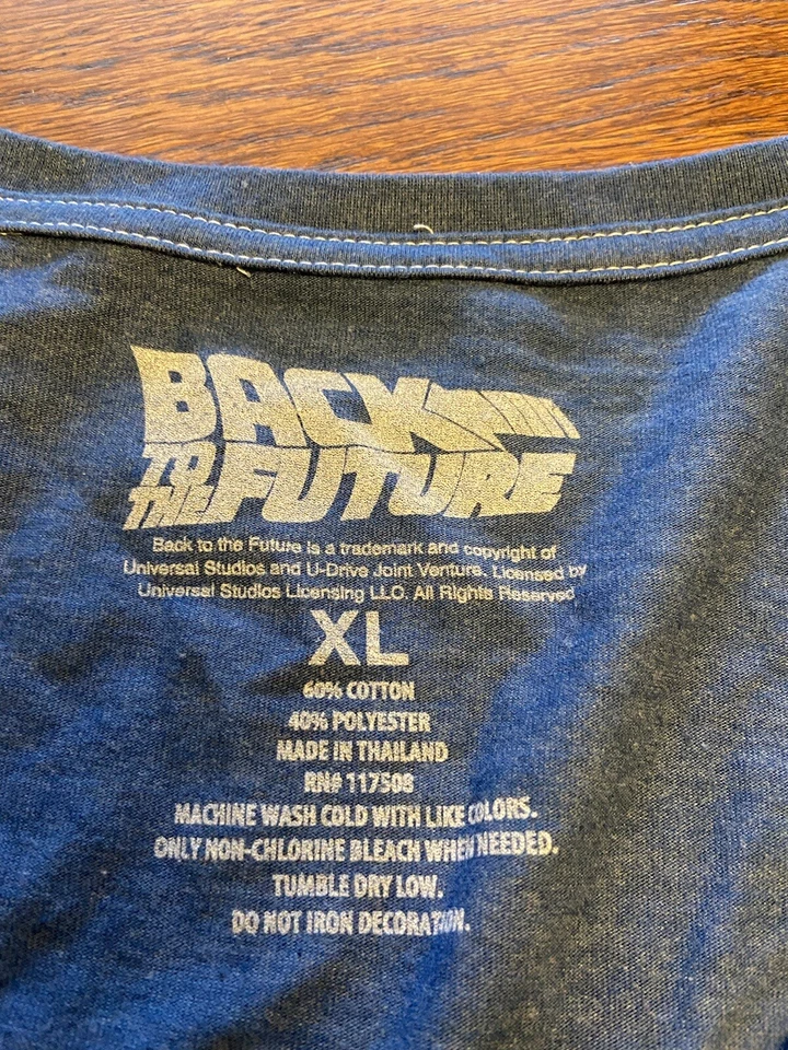 Camisa de mujer Regreso al futuro talla L Foto 4 de 4