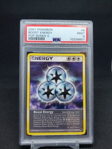 Boost Energy graded PSA 9 for sale on eBay