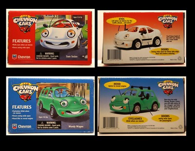 Vintage Chevron Cars Collection of 19 Vehicles + Carrying Case