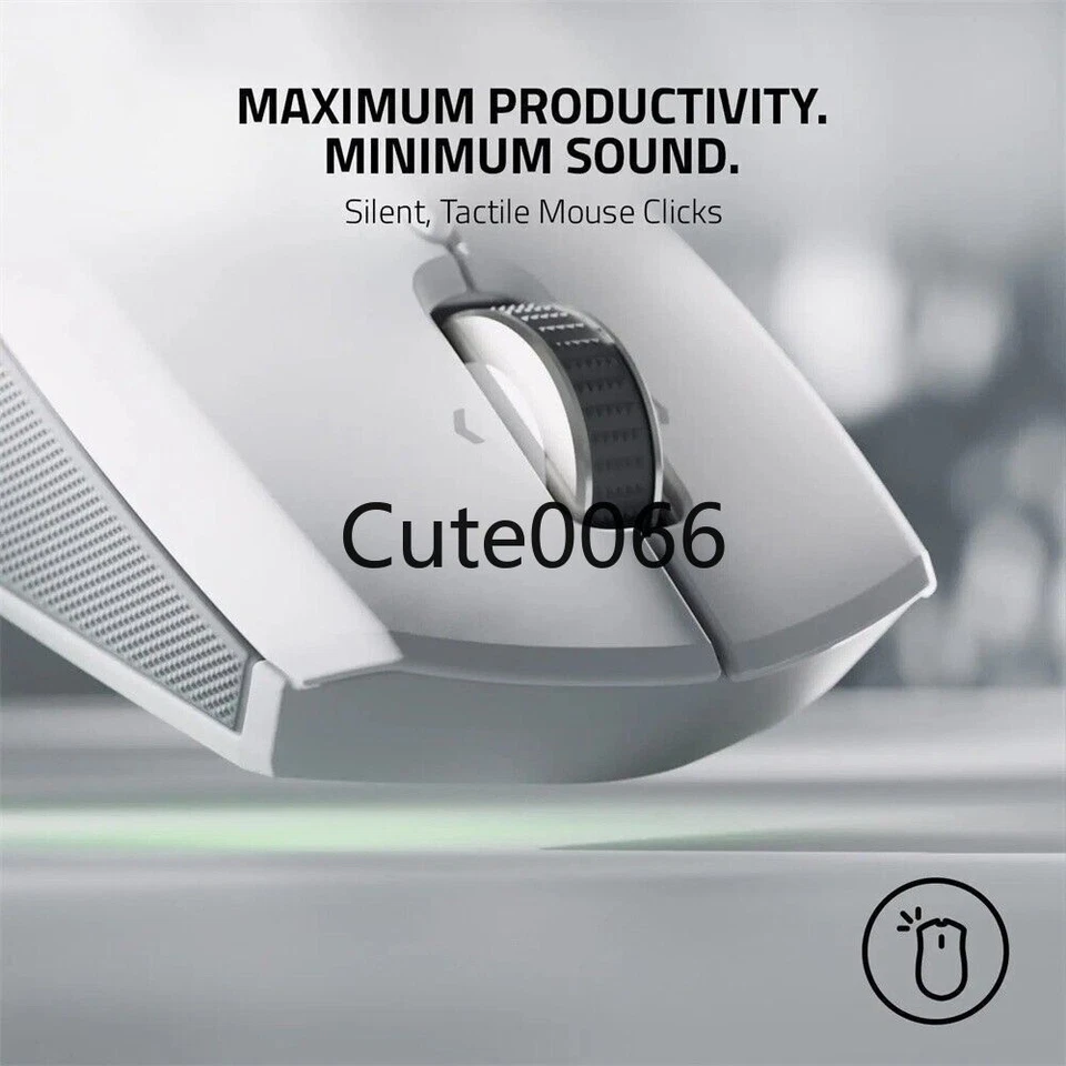 New Razer Pro Click Mini Portable Computer Wireless Mouse Silent Tactile Mouse - Image 3 of 4