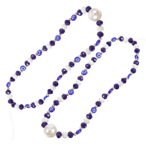 2 Pcs Handy Kette Schlüsselband Mit Bösem Blick Telefon Charme Lanyard