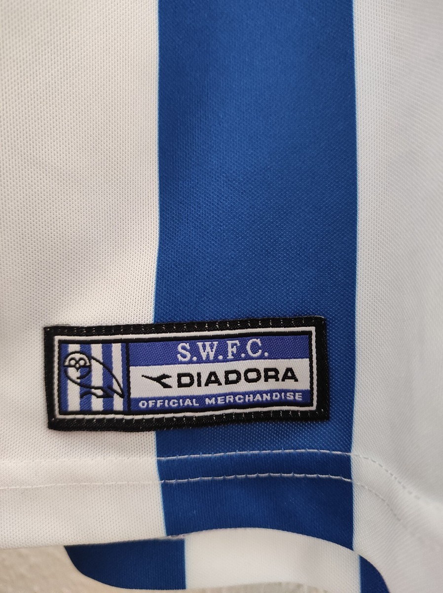 SHEFFIELD WEDNESDAY 2001-2003 Chupa Chups camiseta shirt trikot