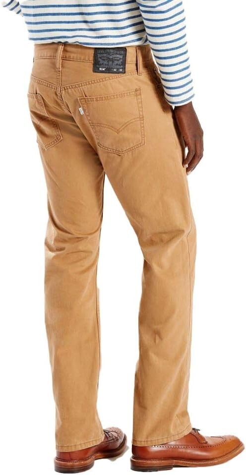 Levi's Men's 514 Straight Fit Jean Caraway Soft Washed Twill 34W x
