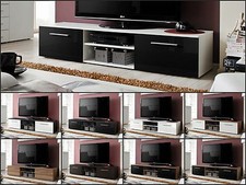 TV Tisch Lowboard TV Board Unterschrank BONO II mit Hochglanz Fronten