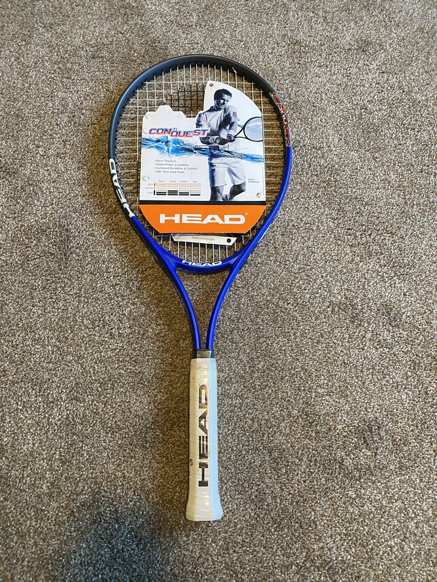 Head Conquest Nano Titanium Tennis Racquet 4/3/8