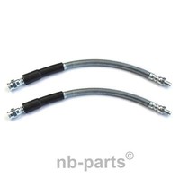 2X Bremsschlauch Bremsleitung Vorne FüR Citroen AX ZA Saxo Peugeot 106 I II