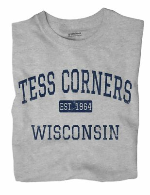 #ad #ad Tess Corners Wisconsin WI T Shirt EST $18.99