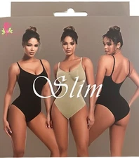 Women Tummy Control Shapewear Slimming Full Body Shaper Bodysuits Underwear M/L