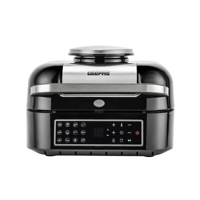 Air Fryer Health Grill Digital Multikocher Backofen 6,5L Timer Ölfrei 1800W