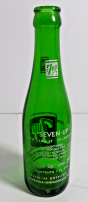 7up bottle 1956 antique EMPTY | eBay