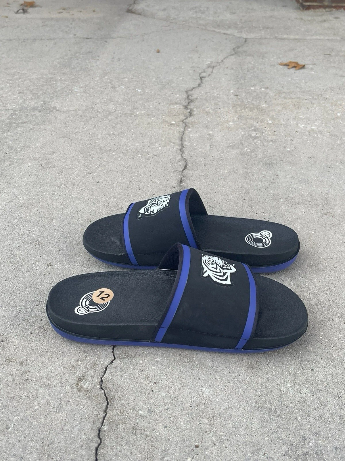 JORDAN Nike Offcourt Slide TSU Tigers sandalo college calcio PE sandali uomo taglia 12