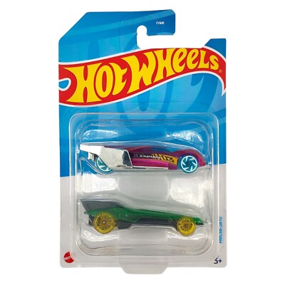 Hot Wheels HMC66 Twin Pack Lindster Prototype + HW Formula Solar NEU & OVP