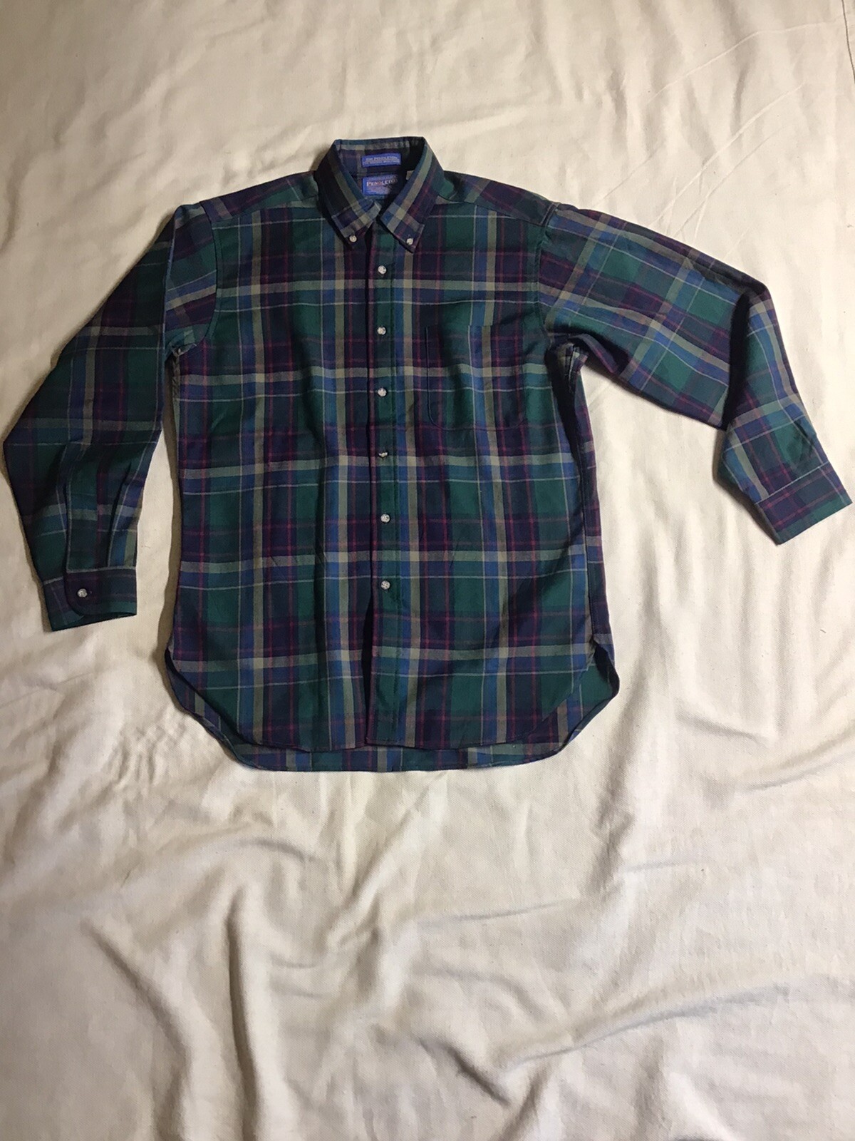 Pendleton Sir Pendleton Wool Shirt, Medium - image 1