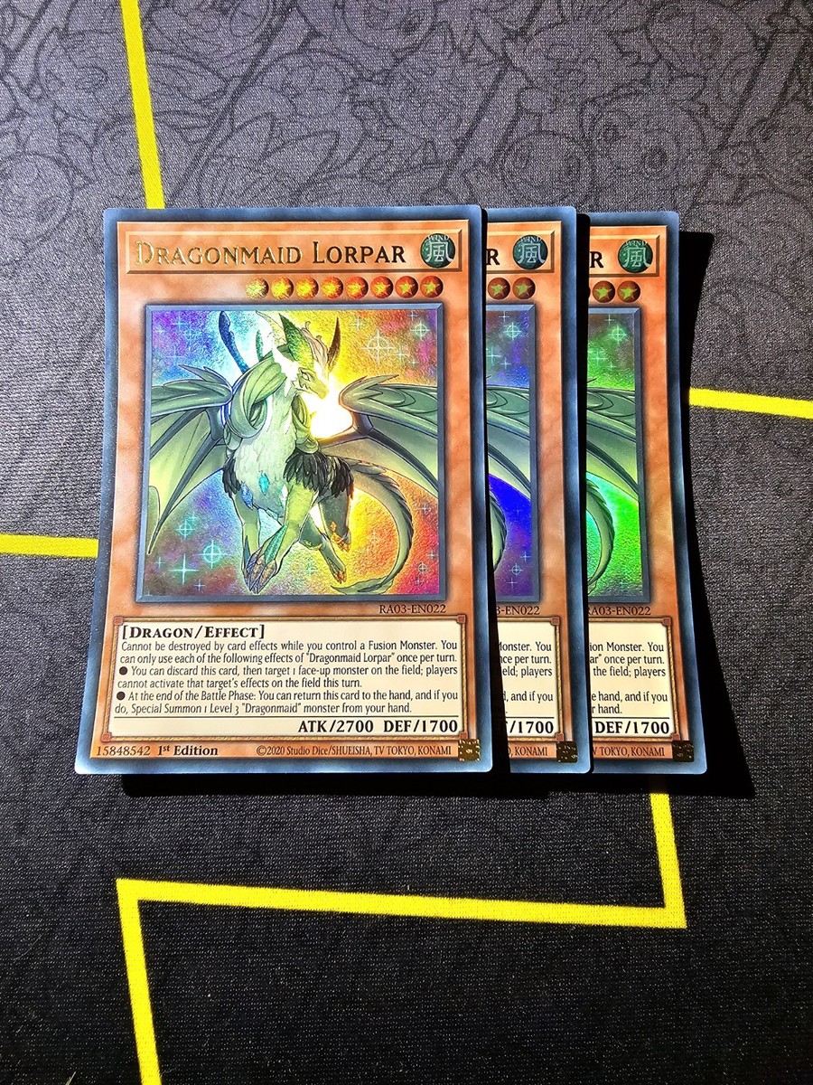 Dragonmaid Lorpar (UR) – RA03-EN022 – Ultra Rare – 1. Auflage – Yu-Gi-Oh! Karte