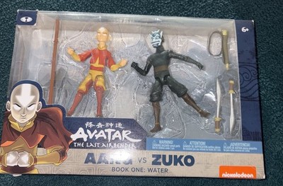 Avatar The Last Airbender Aang vs Zuko Book One Water Figure Set Nickelodeon