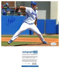 AJ Puk Signed 8X10 Autographed Photo Oakland A's Prospect Signed Florida ACOA AZ