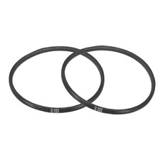 2Pcs O-550 O Type V-belt 550mm/21.7" Inner Length x 0.39" W x 0.24" H