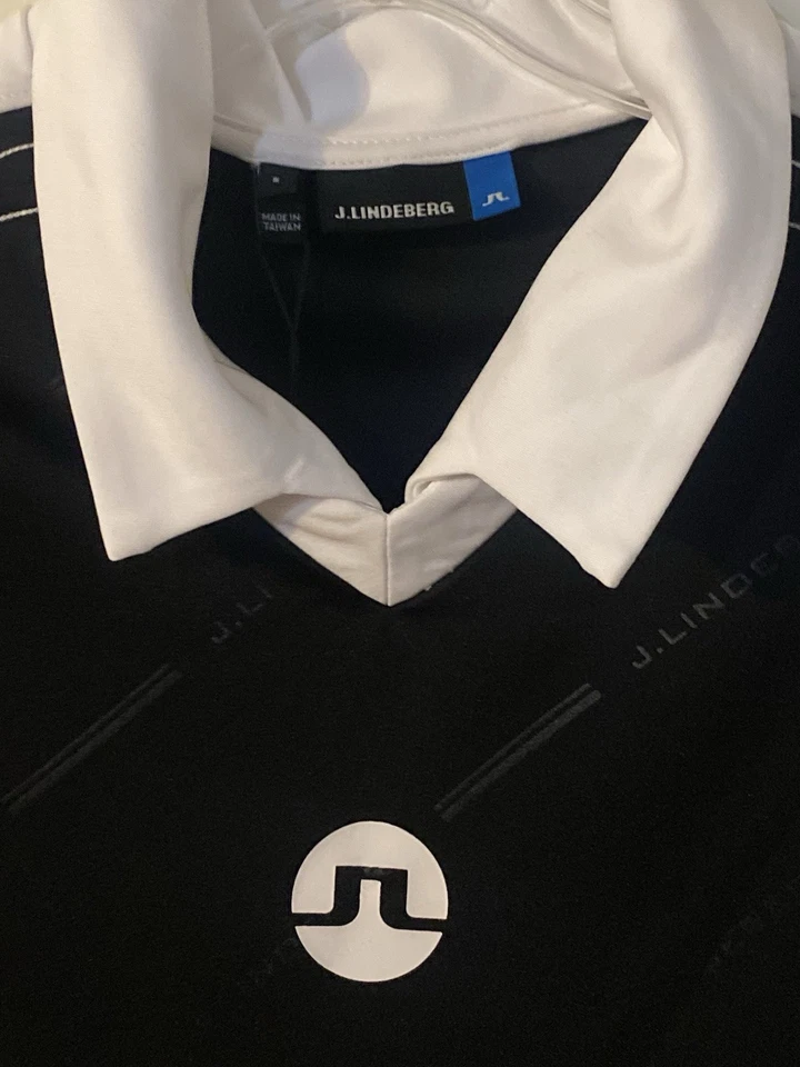 Vestido TX Jersey J. Lindeberg Golf/Tenis Mujer Negro Nuevo con Etiquetas W Sade Foto 2 de 4