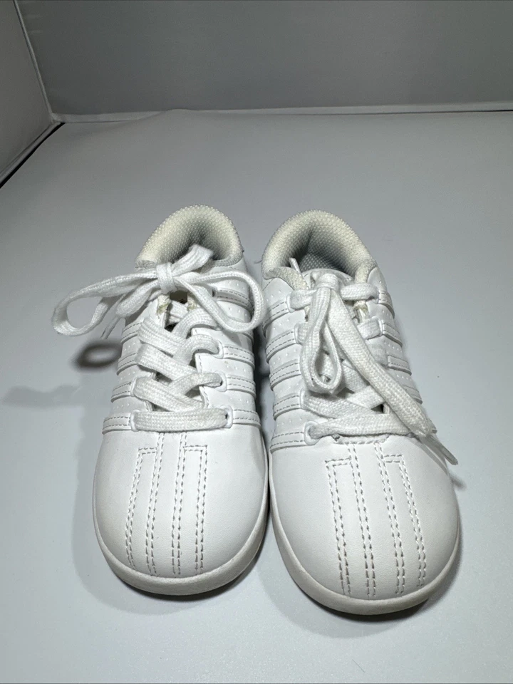 Zapatillas K-Swiss blancas para niños pequeños talla 10 Foto 2 de 4