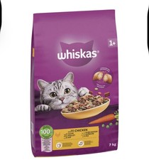 7kg  1+ Adult Complete Dry Cat Food Chicken Bulk Pack Cat Biscuits 3.74 per kilo