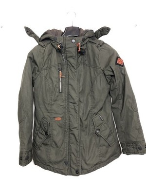 Khujo women's winter jacket model: Atalia with inner jacket green (khaki) S