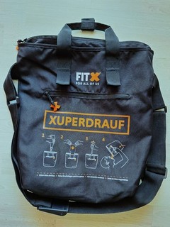 FITX Tasche – XUPERDRAUF – Umhängetasche – Sporttasche