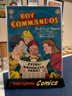 Boy Commandos #35 DC Comics Golden Age Pre-Code 1949 Penultimate Issue