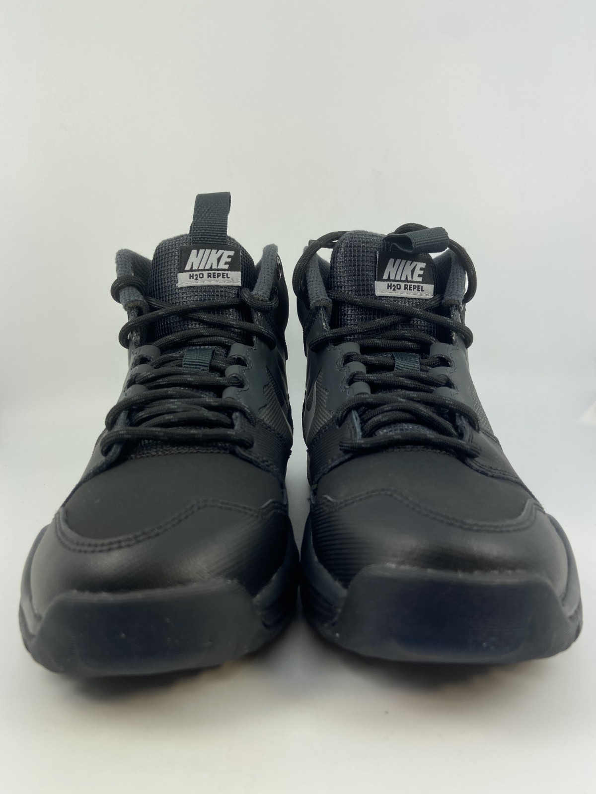 685622-001 (PS) Size 1 Youth Nike Dual Fusion Hills Mid Black/Metallic Silv -NIB thumbnail 5