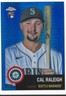2022 Topps Chrome Platinum Anniversary - Cal Raleigh Blue Prism Refractor (RC)