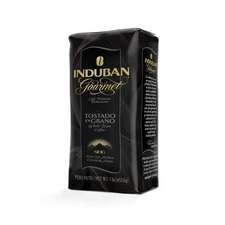 Induban Gourmet 16 oz Bag Whole Bean Coffee Medium Roast - Premium 100% Arabi...