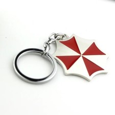 Brand New Resident Evil Umbrella Corporation Metal Keychain