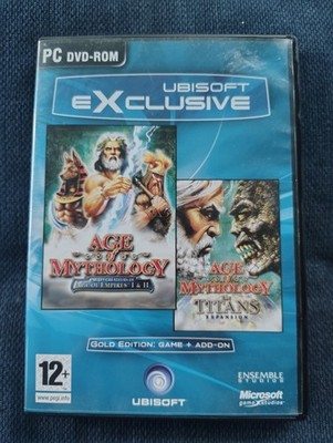 Age of Mythology Gold Edition + Add On  (DVD-ROM, 2003) Ubisoft Exclusive