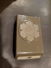 Stampin Up Blossom Bunch Paper Punch 6 Petal Flower Builder Large Slim Locking