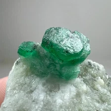 45 CT Beautiful Emerald Crystal on Matrix @Swat Pakistan.