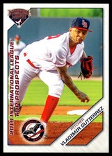 2019 Vladimir Gutierrez Choice Minor League Rookie Card RC Top Prospects. rookie card picture