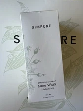SIMPURE Clean Skincare REVIVE Cream Exfoliant Face Wash with Rooibos - 150ml