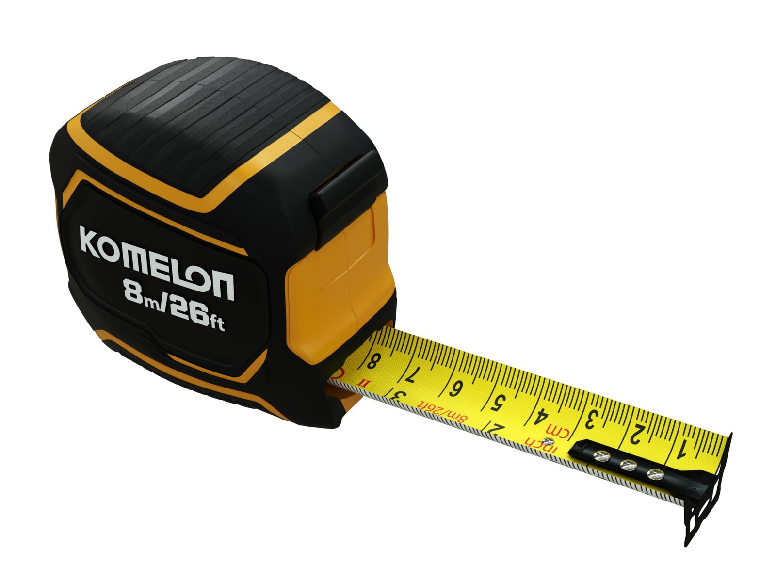 Komelon Extreme 8m/32ft x 32mm Wide Tape Measure Metric/Imperial Stand Out