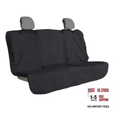 Mandark Car Towel Seat Cover, Waterproof Non-Slip Vehicle Rear Seat 3PCS Black