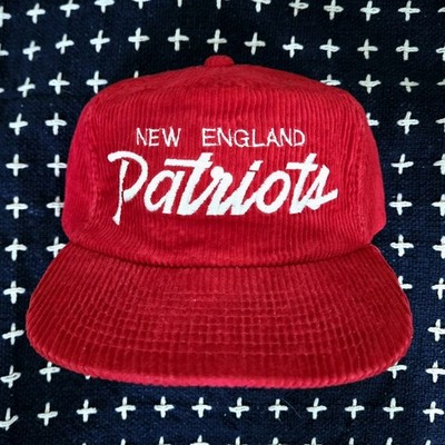 Vintage Sports Specialties New England Patriots Corduroy Script