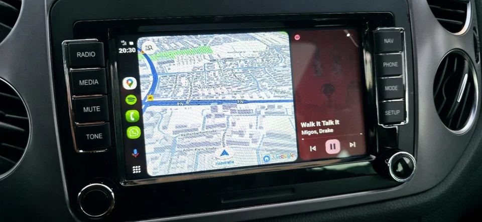 für VW Tiguan 2007-2018 Android 13 Autoradio 13.0 GPS CarPlay 2+32GB WIFI SWC BT - Bild 3 von 4