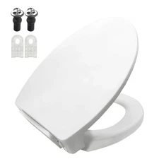 Soft Close Toilet Seat Replacement Compatible with TOTO SS114#01/SS115/SS154/...