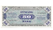 50 Mark 1944 Ro. 205 Alliierte Milit&auml;rbeh&ouml;rde  (1)  UNC
